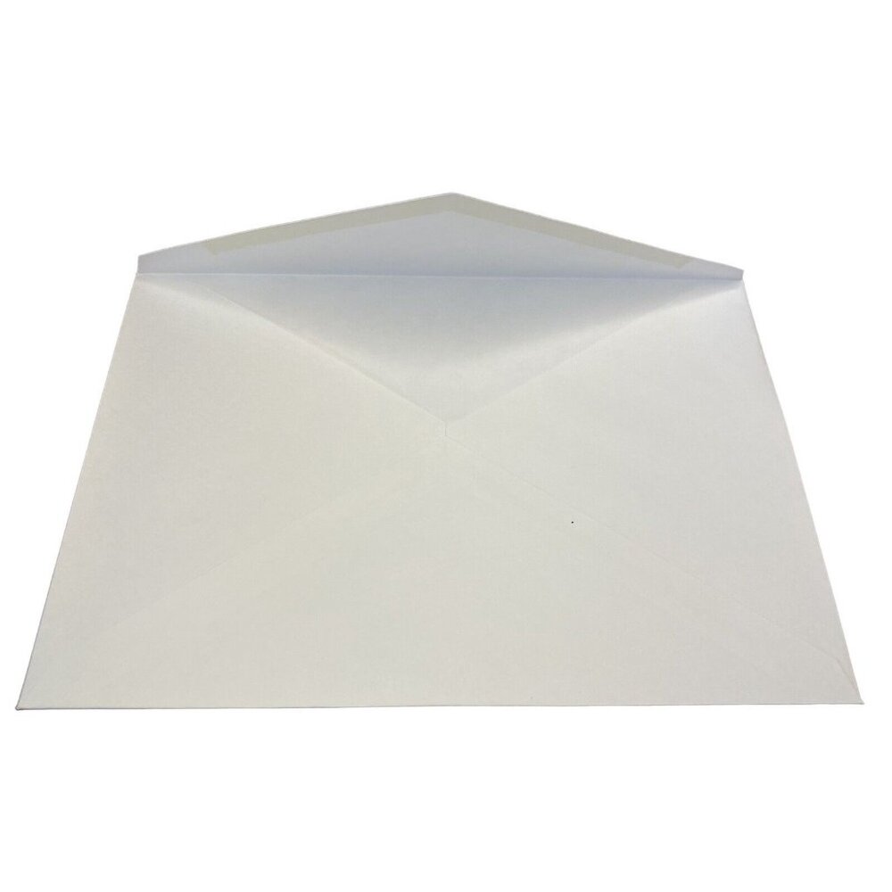 White Envelopes Cards Unused Christmas Craft Junk Journal Scrapbook 5.25”x7.5"